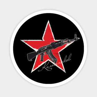 The best for the gun lover! Kalashnikov assault rifle Magnet